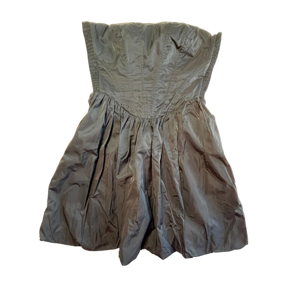 Black‎ Taffeta Cocktail Mini Dress Bubble Hem S Amanda Uprichard Pompeo Holiday